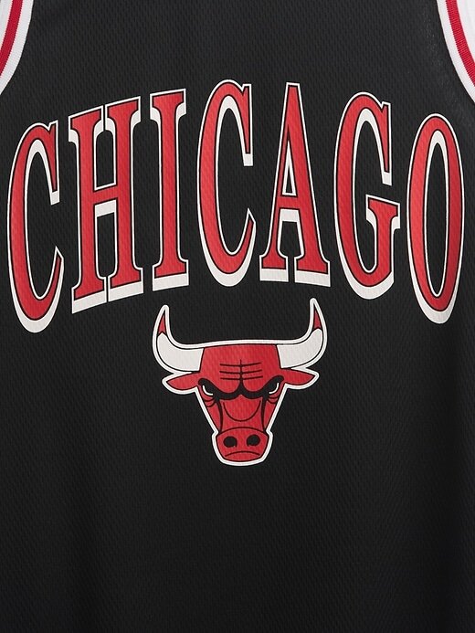 Minivestido NBA Chicago Bulls com camisa reciclada Minivestido NBA Chicago Bulls com camisa reciclada