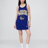 Minivestido NBA Golden State Warriors com camisa reciclada