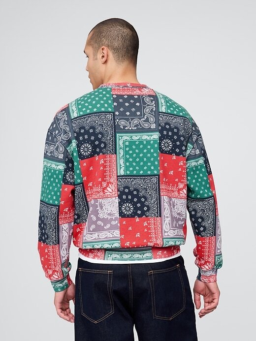 Moletom Bandana Grande e Pesado Moletom Bandana Grande e Pesado