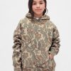 Moletom com capuz camuflado relaxado VintageSoft infantil Moletom com capuz camuflado relaxado VintageSoft infantil