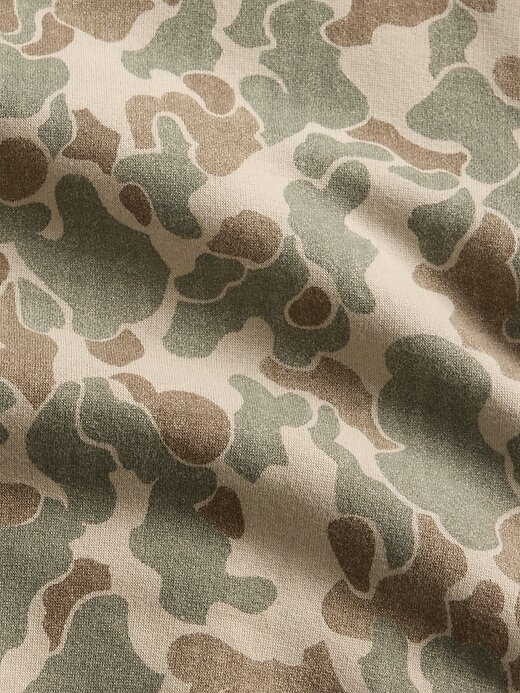 Moletom com capuz camuflado relaxado VintageSoft infantil Moletom com capuz camuflado relaxado VintageSoft infantil