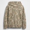 Moletom com capuz camuflado relaxado VintageSoft infantil Moletom com capuz camuflado relaxado VintageSoft infantil