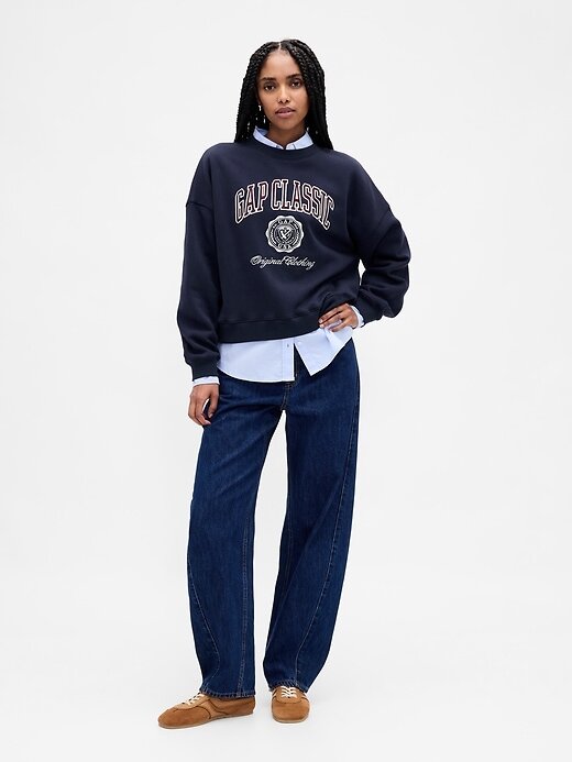 Moletom com capuz e logo VintageSoft Moletom com capuz e logo VintageSoft