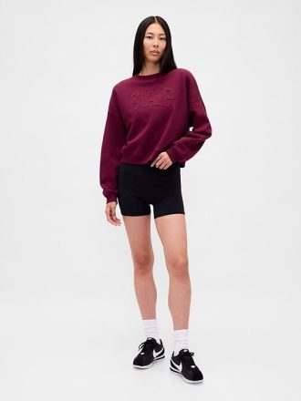 Moletom com capuz e logo VintageSoft