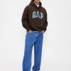 Moletom com capuz e logotipo atlético Gap Heavyweight