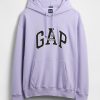 Moletom com capuz e logotipo atlético Gap Heavyweight Moletom com capuz e logotipo atlético Gap Heavyweight