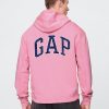Moletom com capuz e logotipo French Terry da Gap Heavyweight