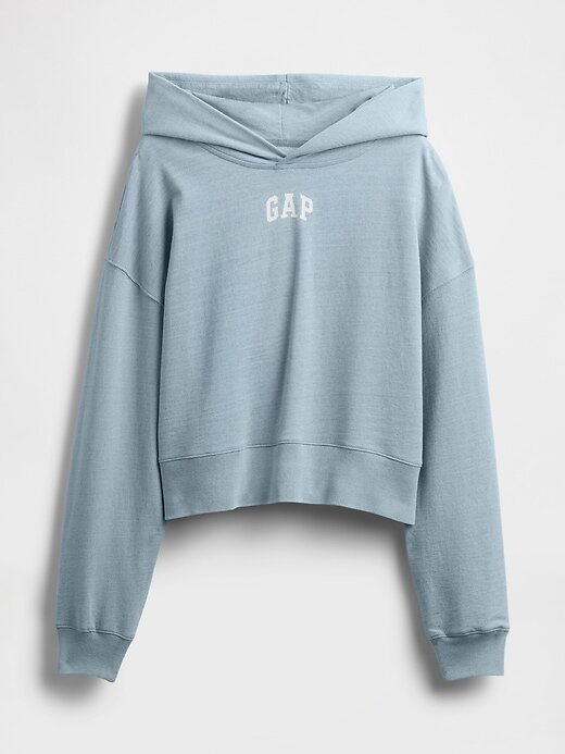 Moletom com capuz French Terry Americana Cropped Moletom com capuz French Terry Americana Cropped