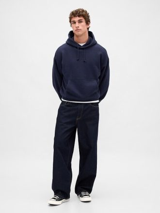 Moletom com capuz French Terry extrapesado