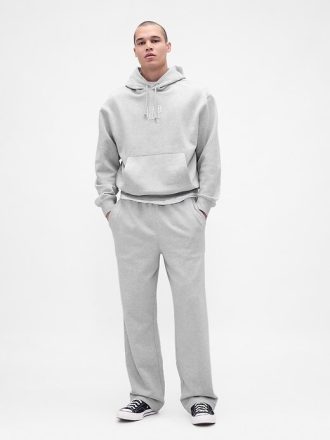 Moletom com capuz grande e pesado com logotipo