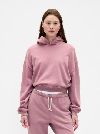 Moletom com capuz grande e pesado French Terry