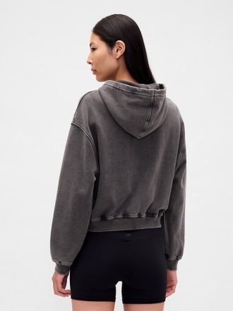 Moletom com capuz grande e pesado French Terry