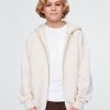 Moletom com capuz infantil VintageSoft com zíper