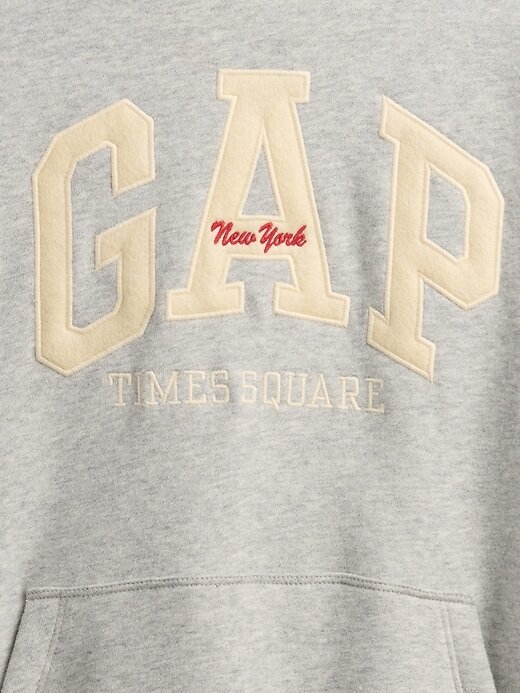 Moletom com capuz infantil VintageSoft NYC Times Square Moletom com capuz infantil VintageSoft NYC Times Square
