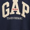 Moletom com capuz infantil VintageSoft NYC Times Square Moletom com capuz infantil VintageSoft NYC Times Square