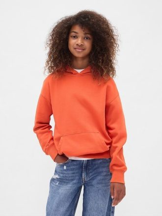 Moletom com capuz infantil VintageSoft Relaxed