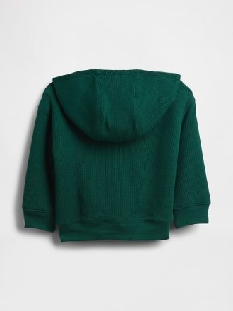 Moletom com capuz térmico e zíper com forro de sherpa para bebês e crianças pequenas Moletom com capuz térmico e zíper com forro de sherpa para bebês e crianças pequenas