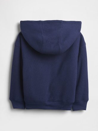 Moletom com capuz térmico e zíper com forro de sherpa para bebês e crianças pequenas Moletom com capuz térmico e zíper com forro de sherpa para bebês e crianças pequenas