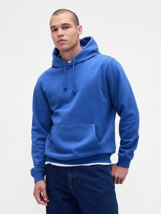 Moletom com capuz vintage macio e relaxado para adultos