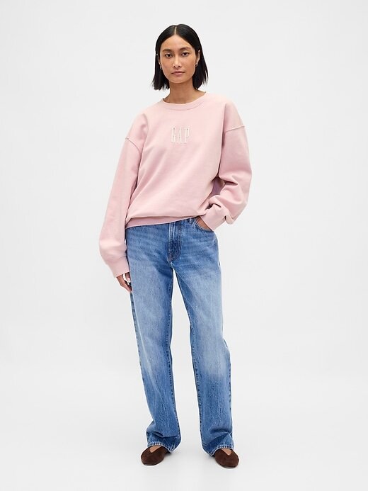 Moletom com logotipo grande e pesado Moletom com logotipo grande e pesado