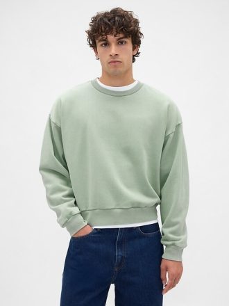 Moletom curto pesado