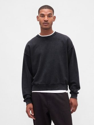 Moletom curto pesado