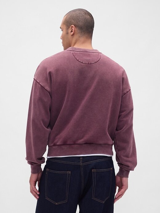 Moletom curto pesado Moletom curto pesado