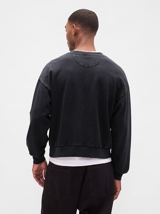 Moletom curto pesado Moletom curto pesado