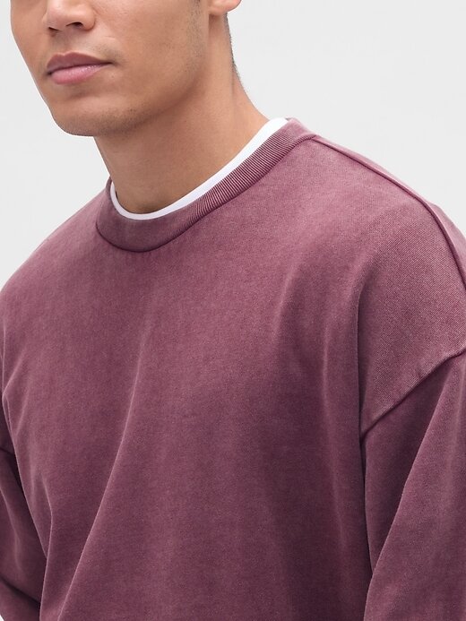 Moletom curto pesado Moletom curto pesado