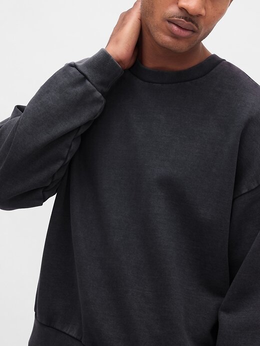 Moletom curto pesado Moletom curto pesado