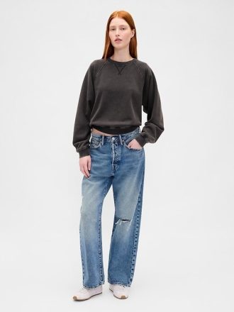 Moletom French Terry Raglan Pesado