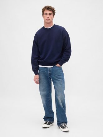 Moletom grande e pesado