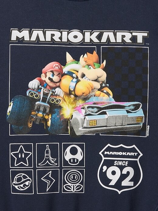 Moletom infantil com estampa gráfica Moletom infantil com estampa gráfica