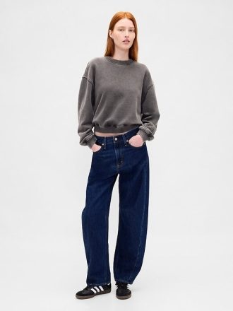 Moletom oversized French Terry pesado