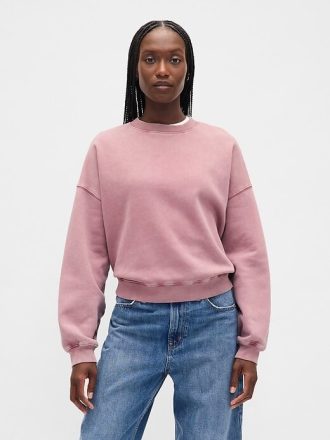 Moletom VintageSoft Wedge com gola redonda