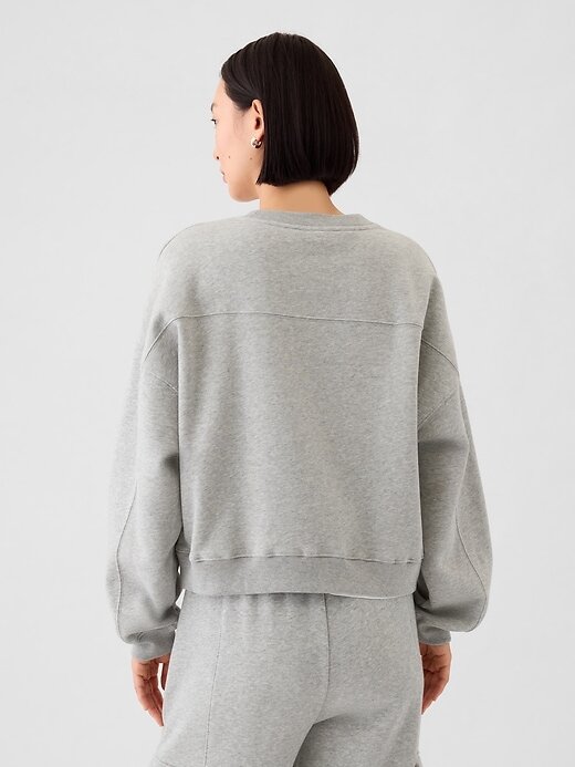 Moletom VintageSoft Wedge com gola redonda Moletom VintageSoft Wedge com gola redonda