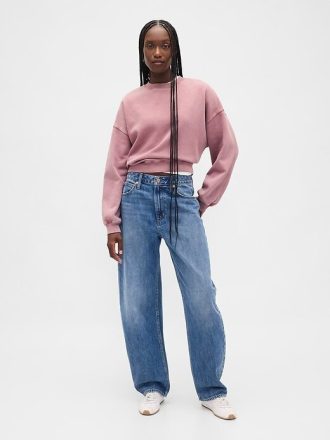 Moletom VintageSoft Wedge com gola redonda