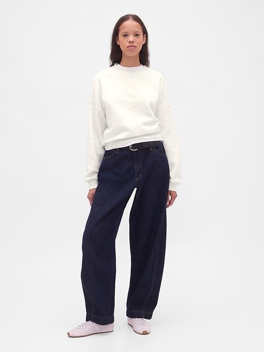 Moletom VintageSoft Wedge com gola redonda Moletom VintageSoft Wedge com gola redonda