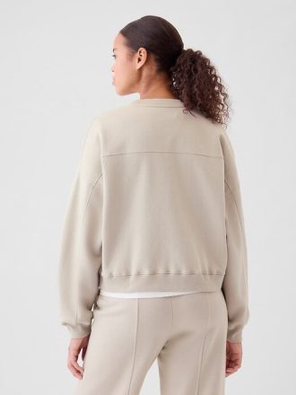 Moletom VintageSoft Wedge com gola redonda