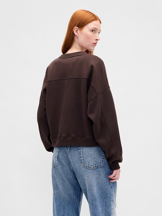 Moletom VintageSoft Wedge com gola redonda Moletom VintageSoft Wedge com gola redonda