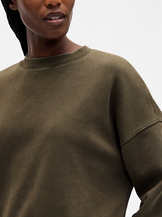 Moletom VintageSoft Wedge com gola redonda Moletom VintageSoft Wedge com gola redonda