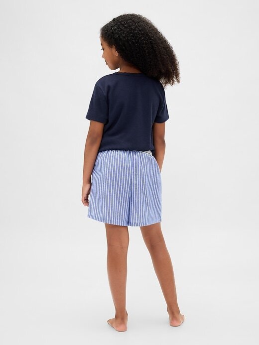 Pijama Boxer Infantil de Flanela Reciclada Pijama Boxer Infantil de Flanela Reciclada