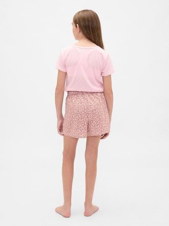 Pijama Boxer Infantil de Flanela Reciclada