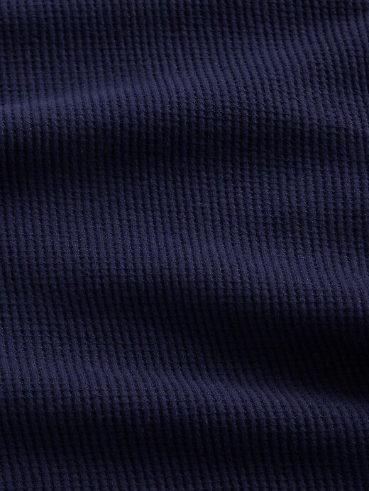 Pijama curto com estampa de waffle Pijama curto com estampa de waffle