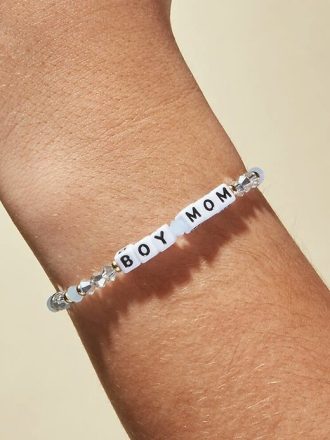 Pulseira Projeto Pequenas Palavras Menino Mãe