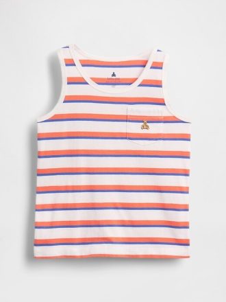 Regata com bolso para bebês e crianças pequenas