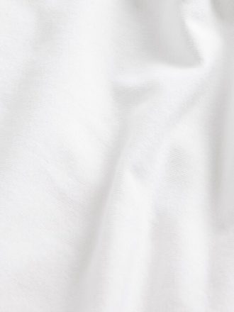 Regata cropped moderna com decote em funil e franzido