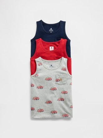 Regata de bolso para bebês e crianças pequenas (pacote com 3)