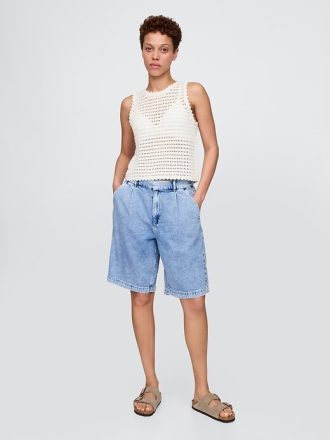 Regata de crochê 100% algodão