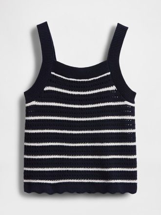 Regata de crochê infantil